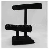 Black Velvet High-Low 2-Tier T-Bar
